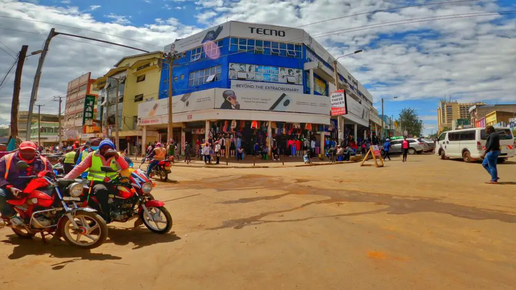 Eldoret CBD Streets