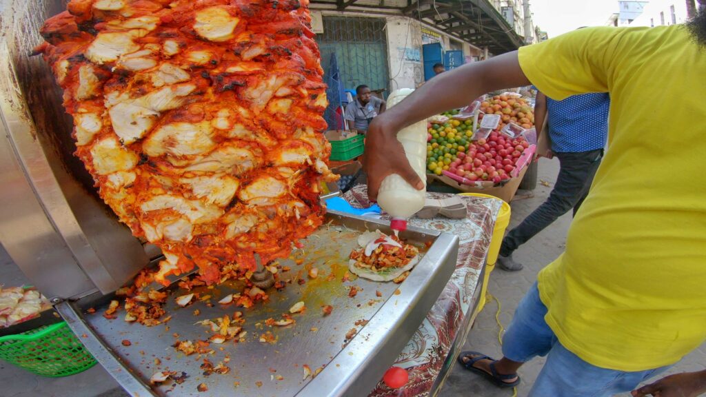 Street food in mombasa