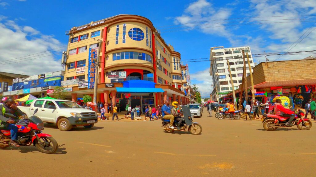 Buildings in Eldoret Town