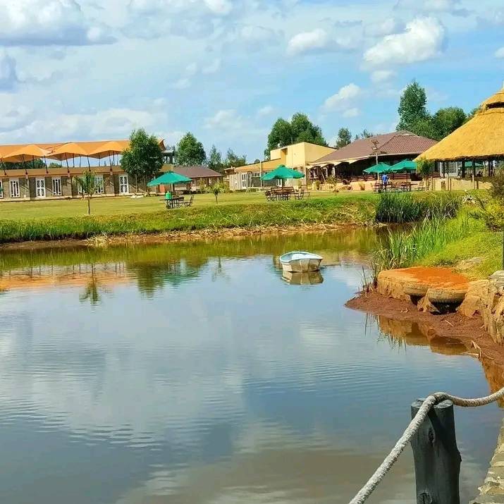 Lobo Village view around the artificial lake