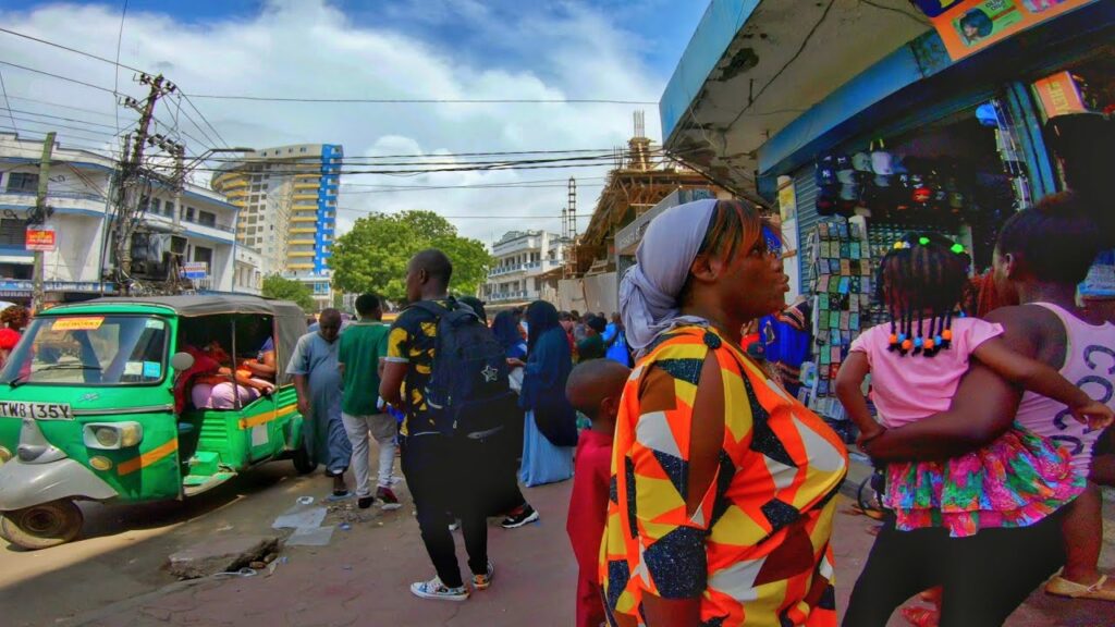 Around the marikiti market in Mombasa CBD