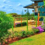 Flowers and trees at Sergoit View Gardens