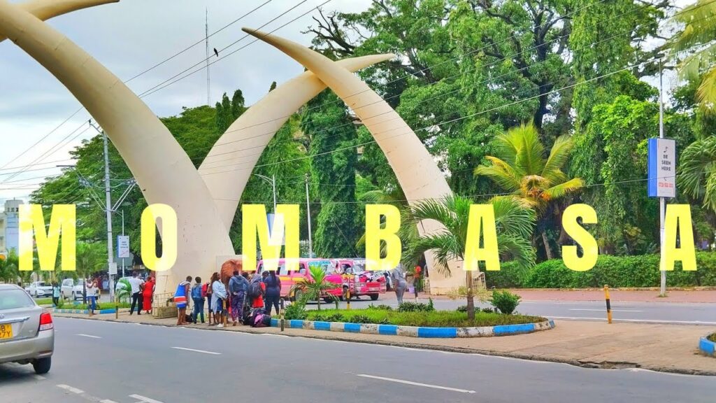 Tusks Monuments in Mombasa one of the biggest tourist attractions